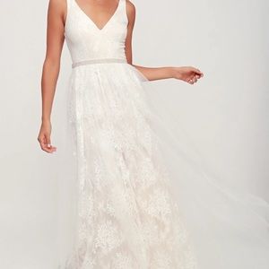 Lulus Ivory Dress